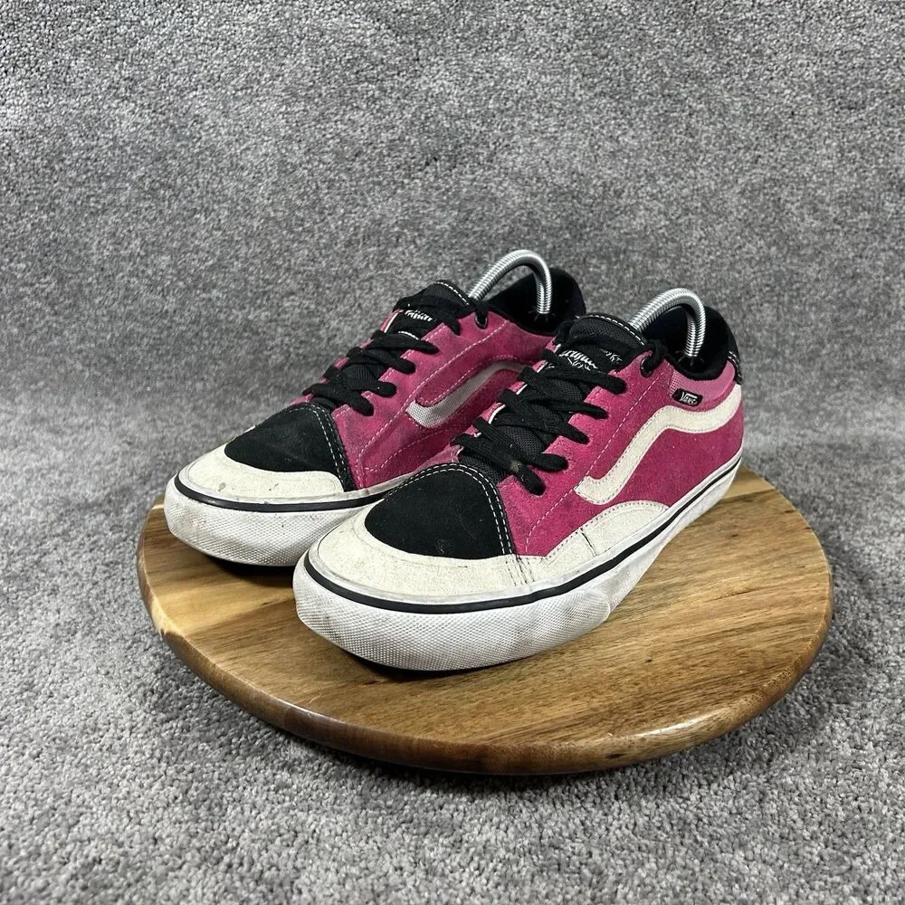 Vans TNT Advanced Prototype Tony Trujillo Men’s Size 10 Black Magenta Shoes Used
